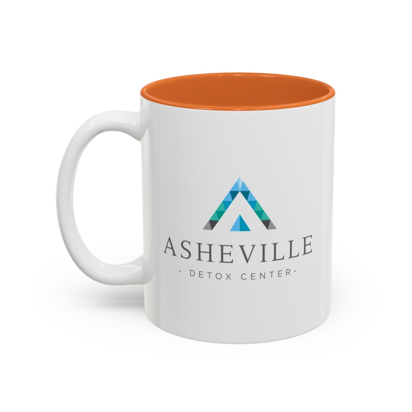 Asheville Detox Center Two-Tone Accent Mug (11oz, 15oz)