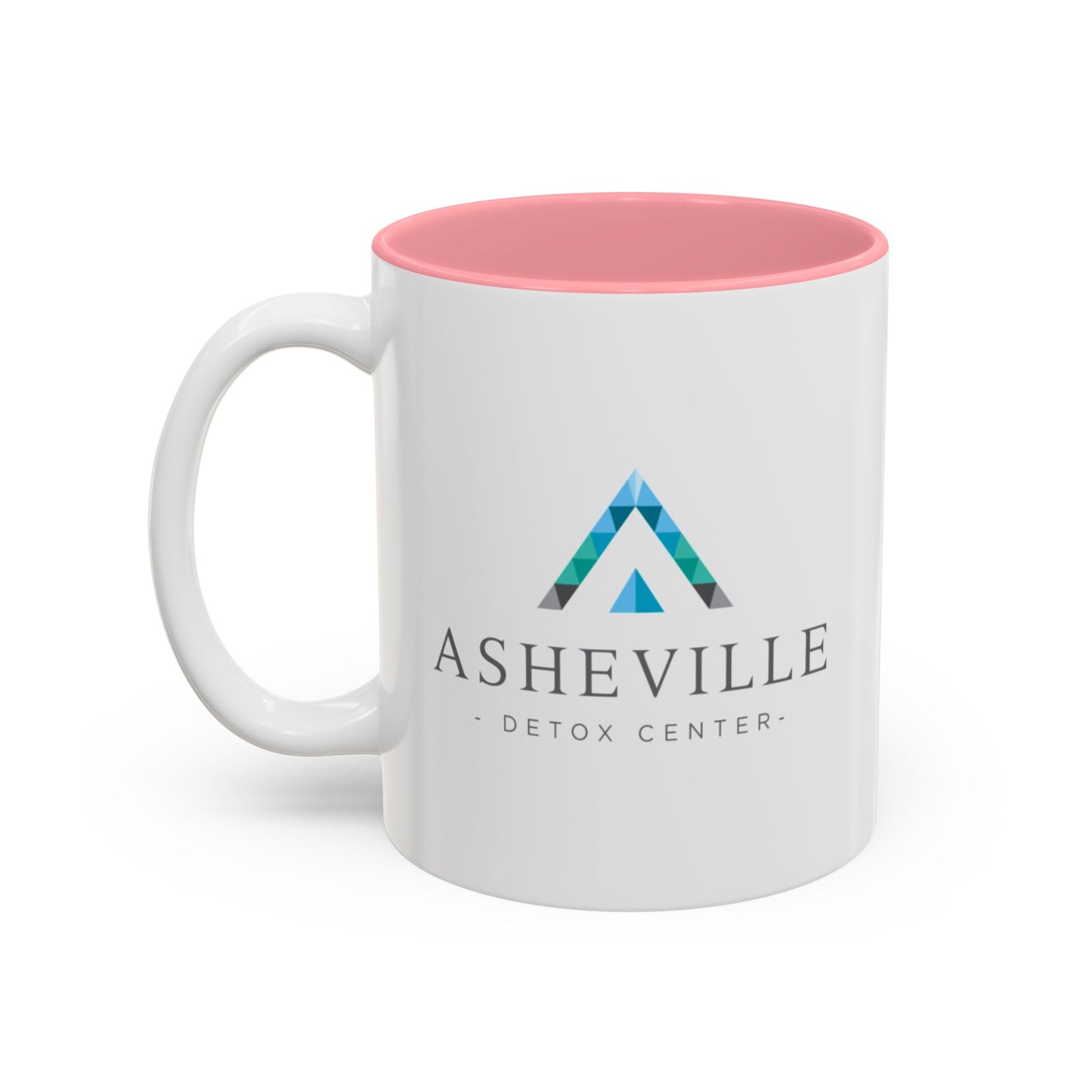 Asheville Detox Center Two-Tone Accent Mug (11oz, 15oz)