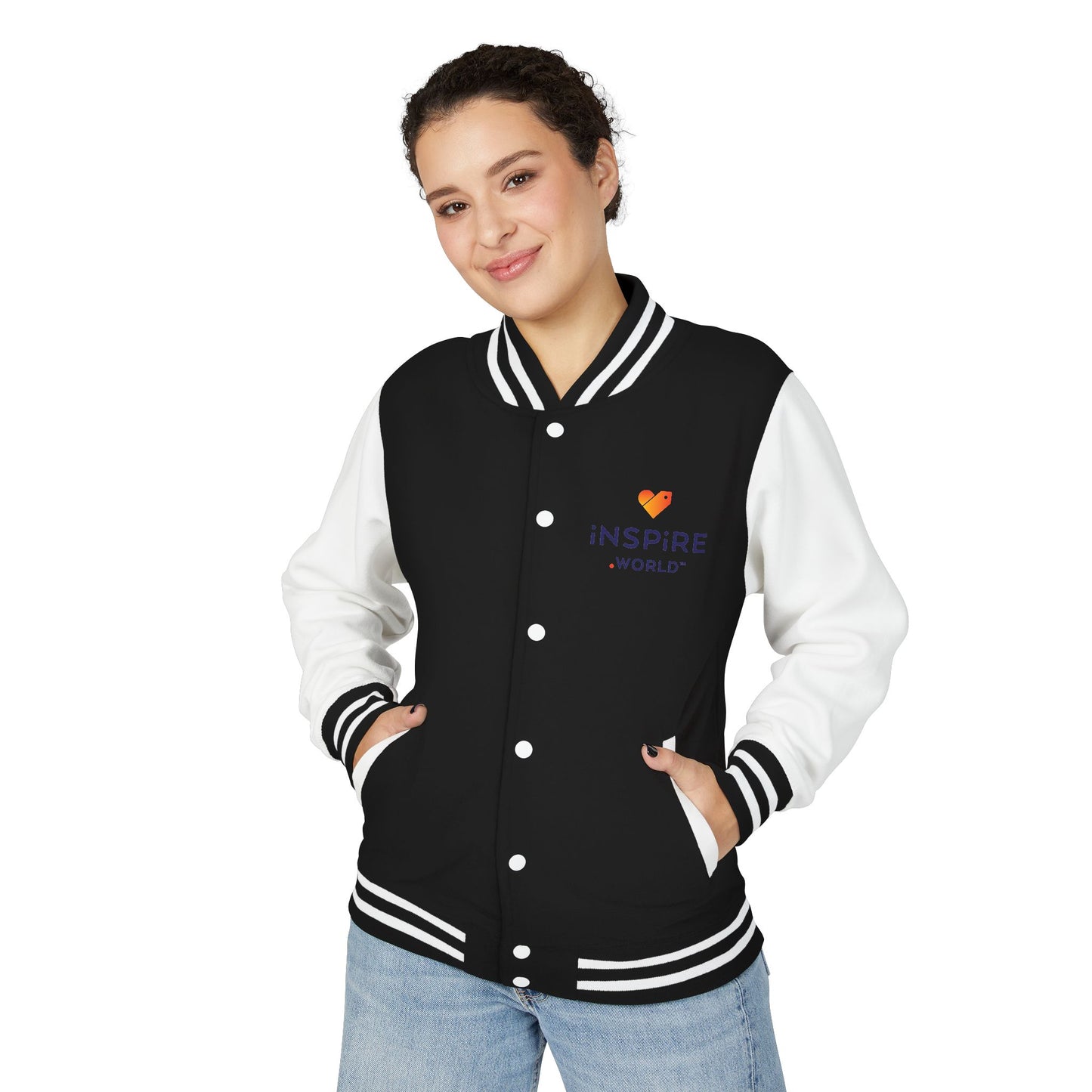 Inspire.World Unisex Heavyweight Letterman Jacket
