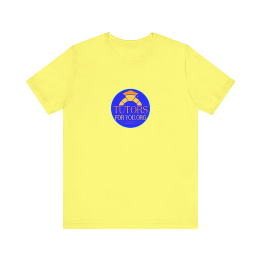 Tutors For You Unisex Jersey Short Sleeve Tee