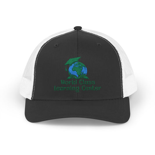 World Class Learning Center Snapback Trucker Cap