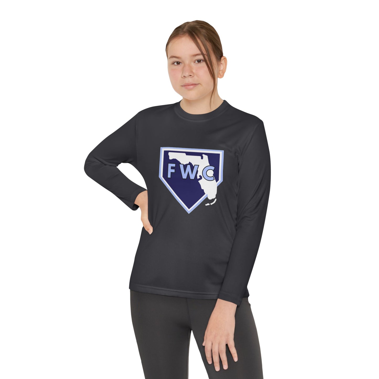 WFL Thunder Youth Long Sleeve Competitor Tee