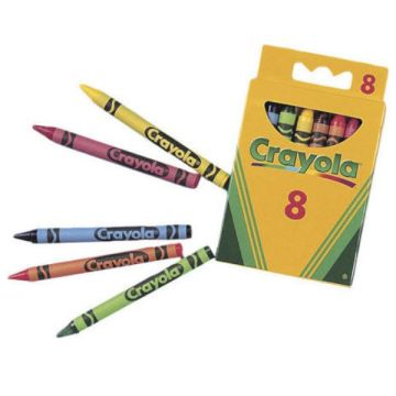 Crayola: Zsírkréta - 8 db-os (52-3008) (52-3008)