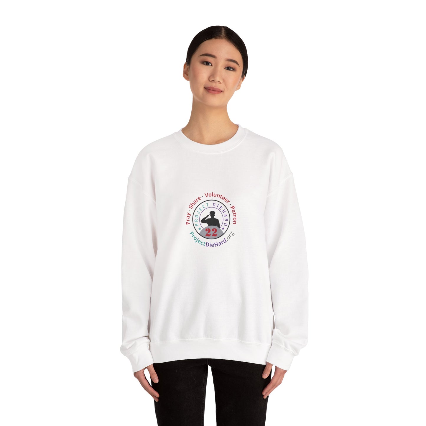 Project Diehard Unisex Heavy Blend™ Crewneck Sweatshirt