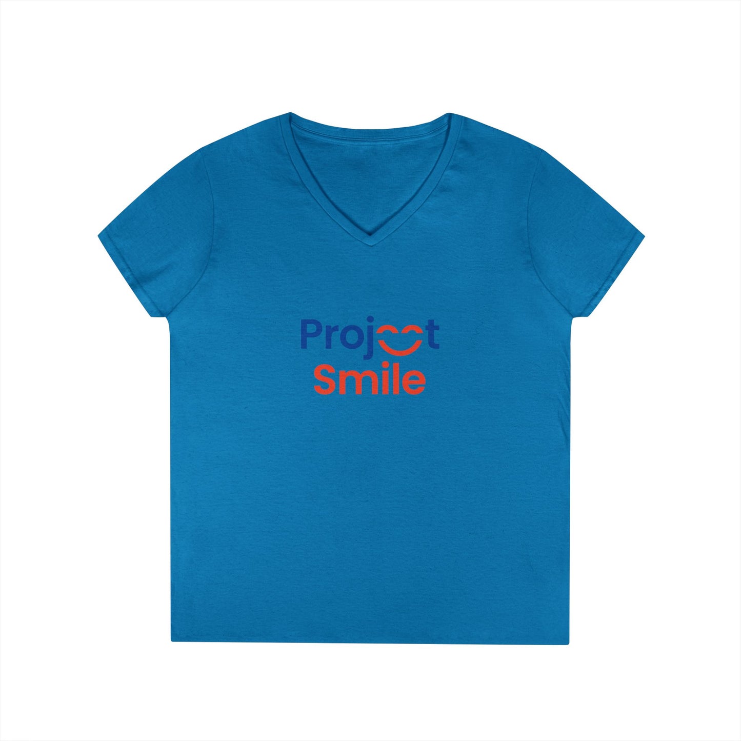 Project Smile Ladies' V-Neck T-Shirt