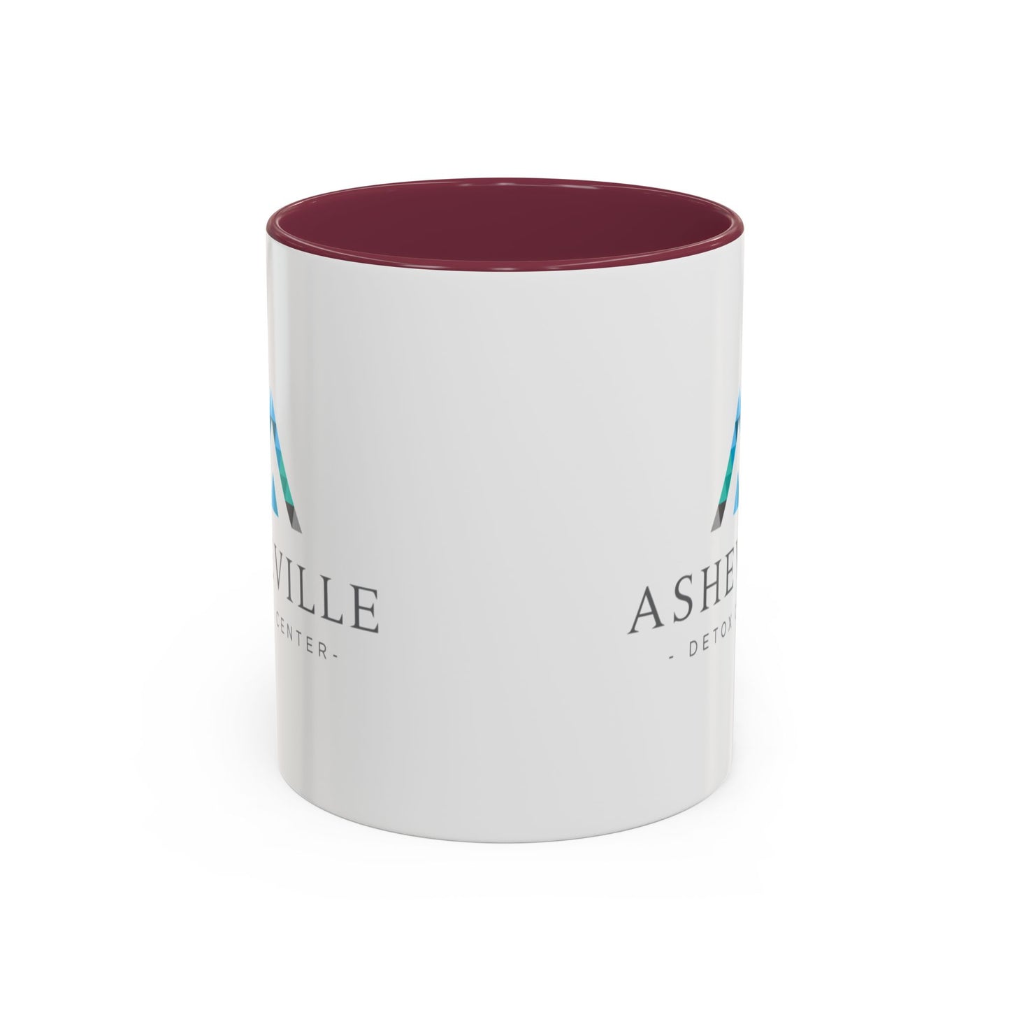 Asheville Detox Center Two-Tone Accent Mug (11oz, 15oz)