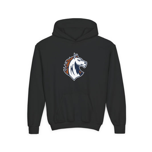 Morgan HS Football Youth Heavy Blend Hooded Sweatshirt
