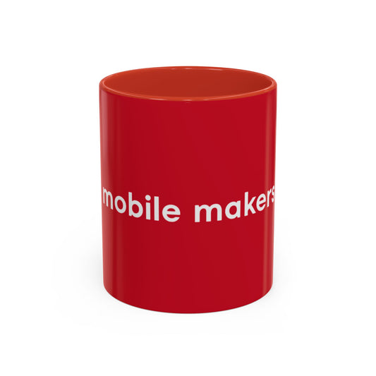Mobile Makers Accent Coffee Mug