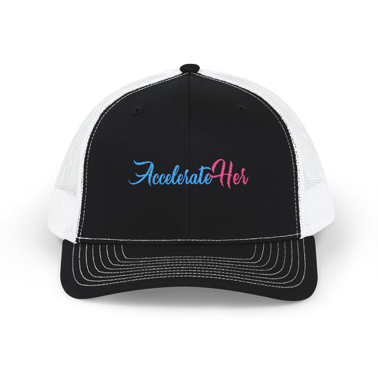 AccelerateHer Snapback Trucker Cap (Embroidery)