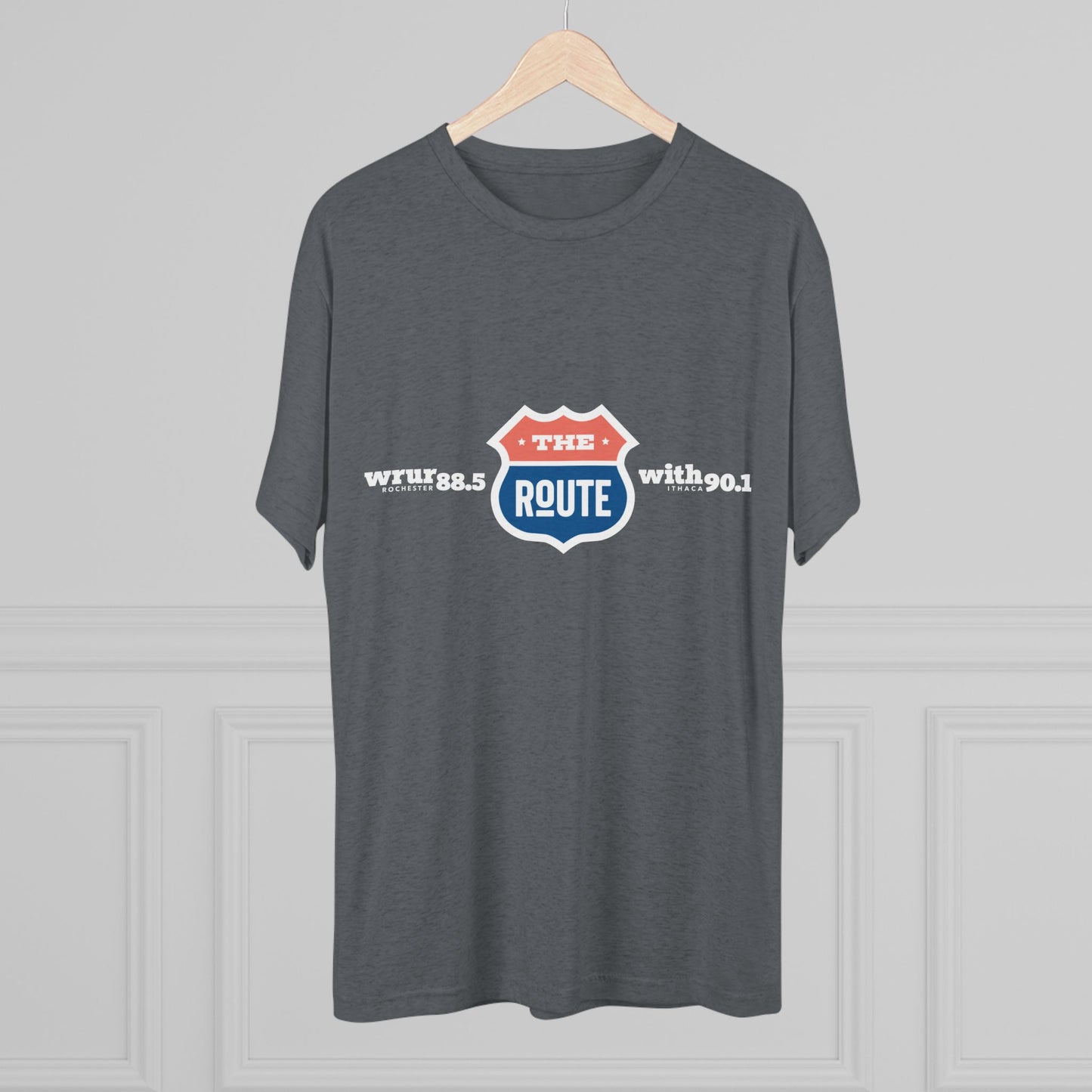 The Route Men's Tri-Blend Crew Tee