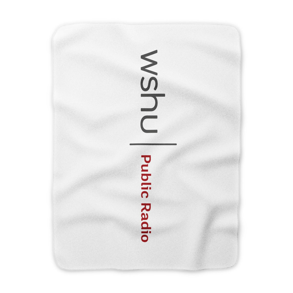WSHU Deluxe Sherpa Fleece Blanket