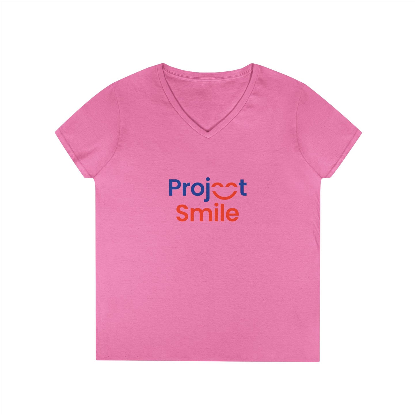 Project Smile Ladies' V-Neck T-Shirt