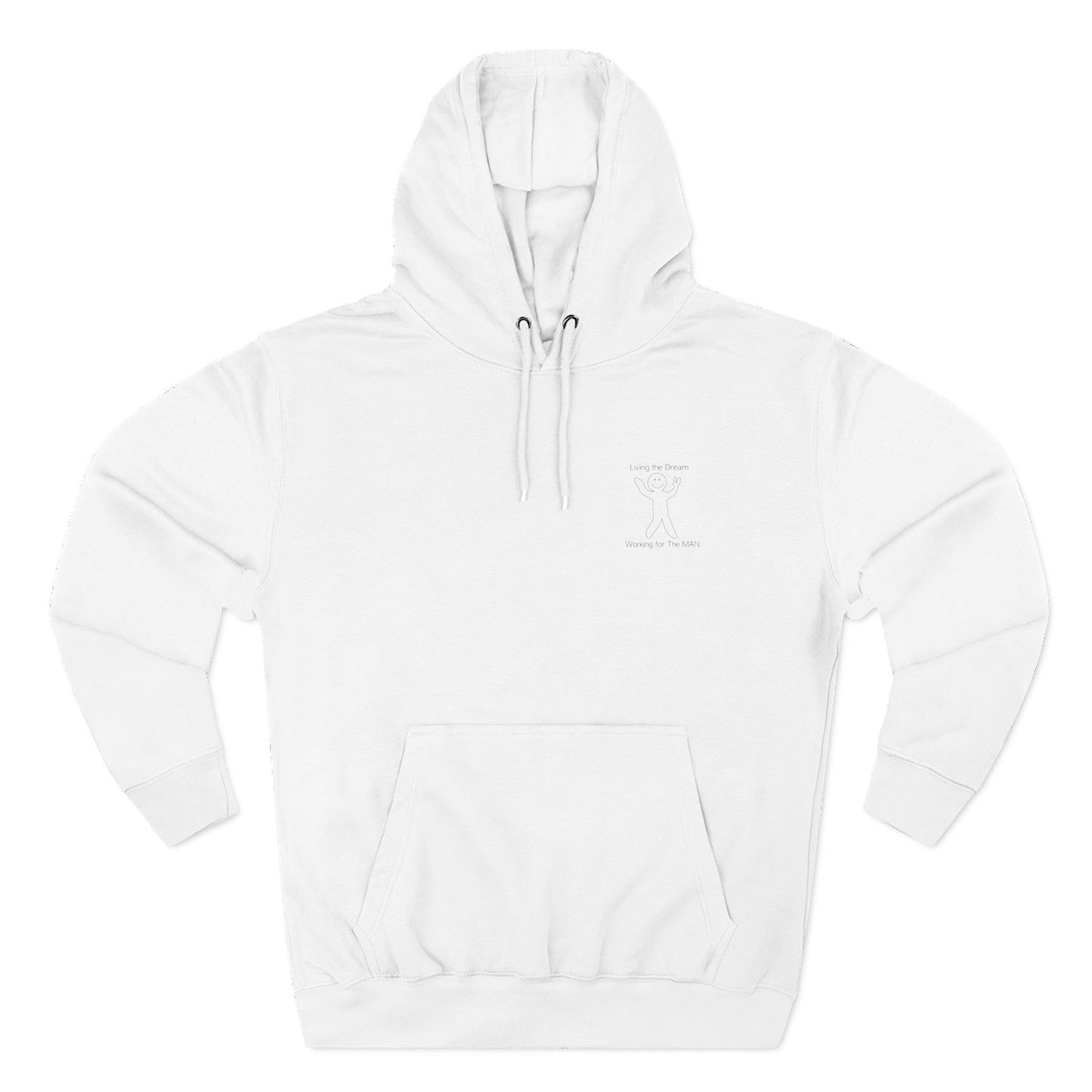 Mutual Aid Network Three-Panel Fleece Hoodie