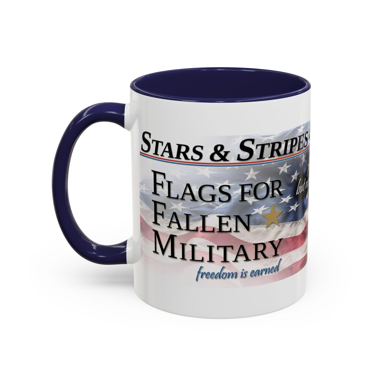 Stars Stripes 4 Ever Foundation Accent Coffee Mug (11, 15oz)