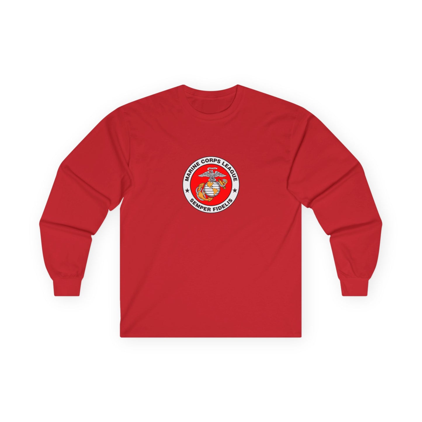 Marine Corps League Unisex Ultra Cotton Long Sleeve Tee