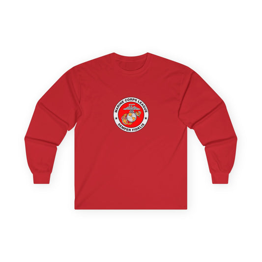 Marine Corps League Unisex Ultra Cotton Long Sleeve Tee