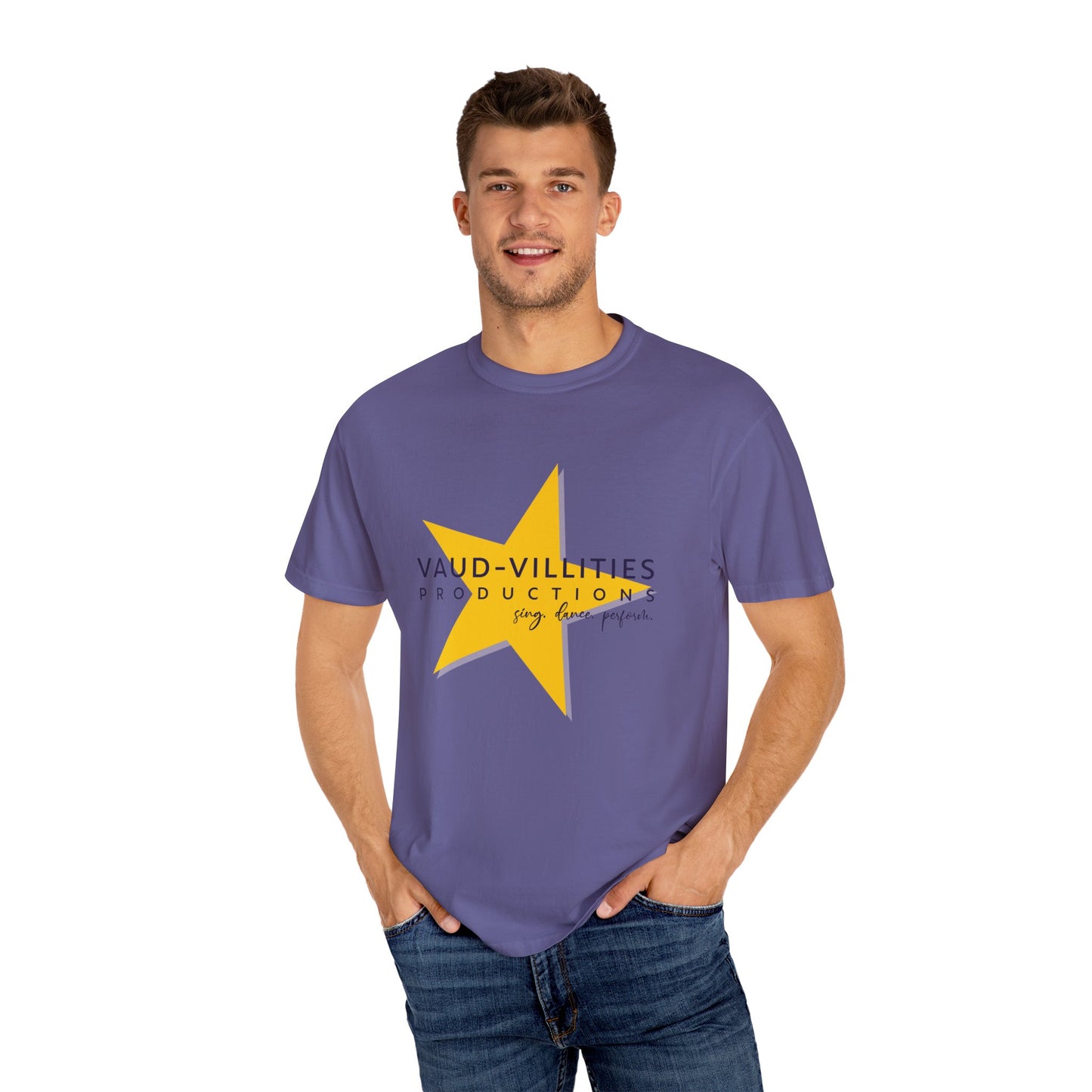 Vaud-Villities Productions Unisex Garment-Dyed T-shirt