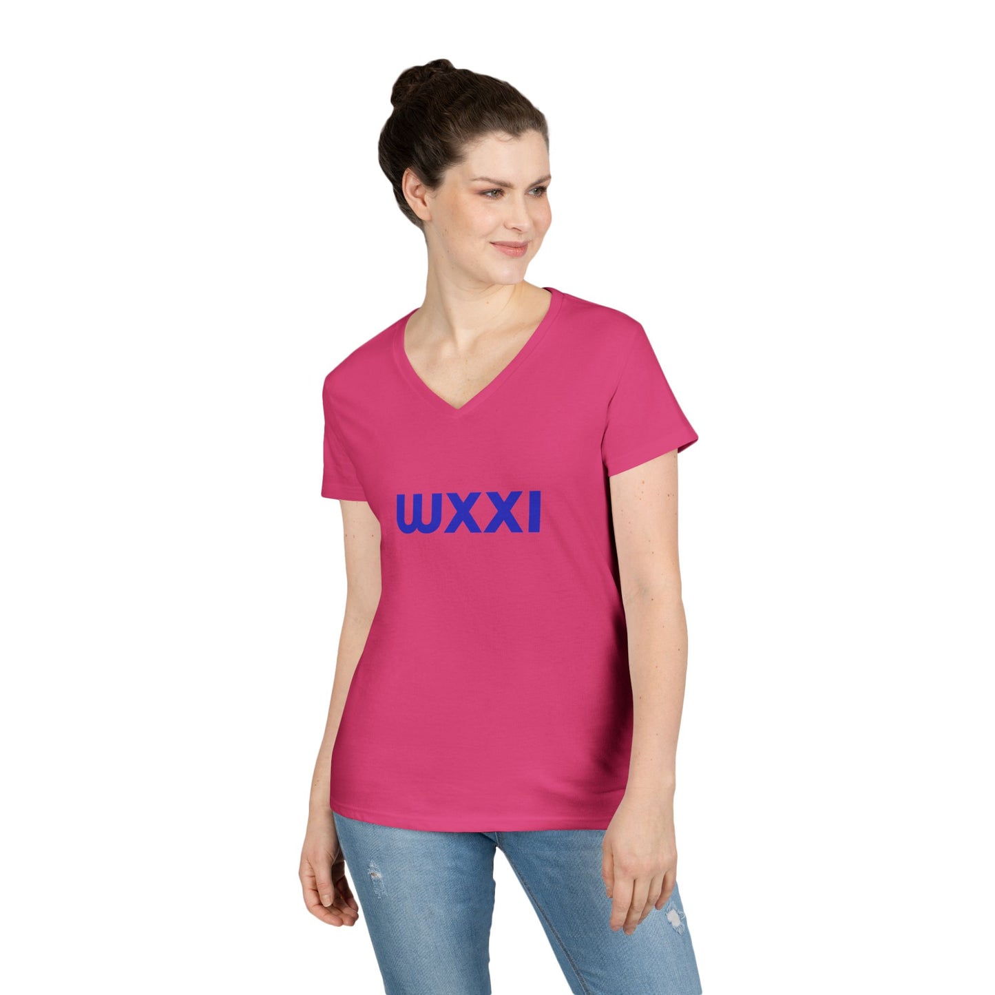 WXXI Ladies' V-Neck T-Shirt