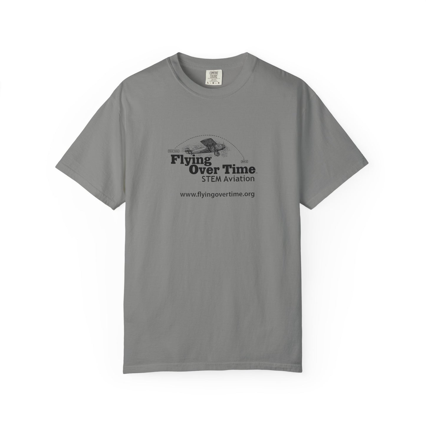 Flying Over Time Unisex Garment-Dyed T-shirt