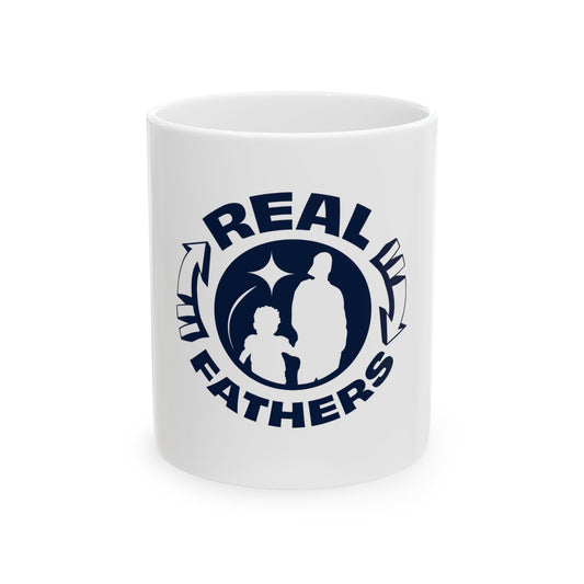Real Fathers Inc. Ceramic Mug, (11oz, 15oz)
