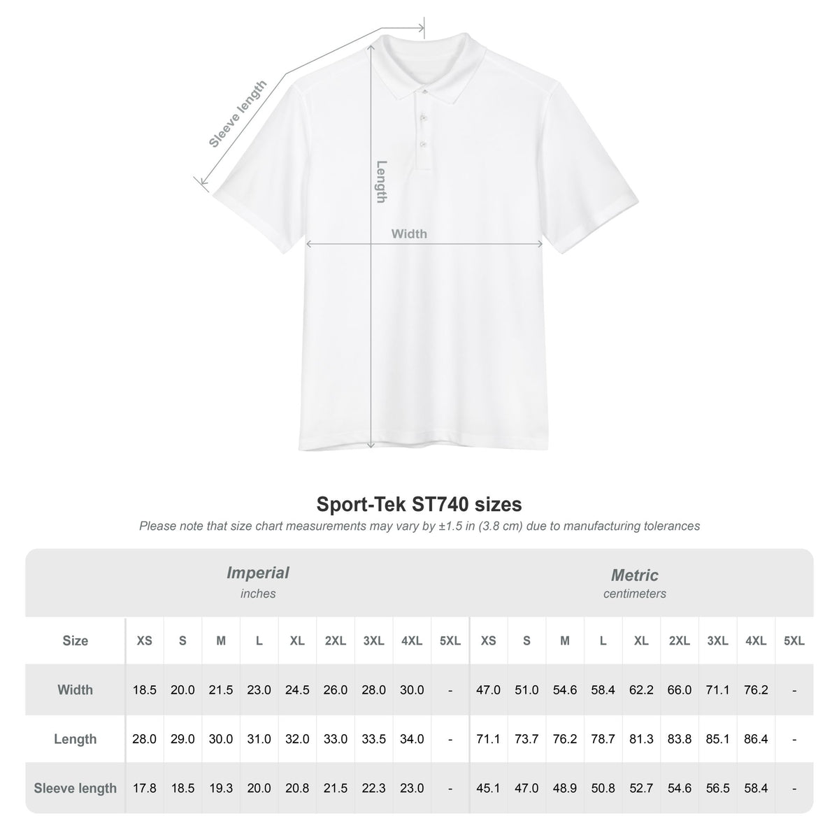 Veteran Legacy Sport-Tek® Men's UV Micropique Polo