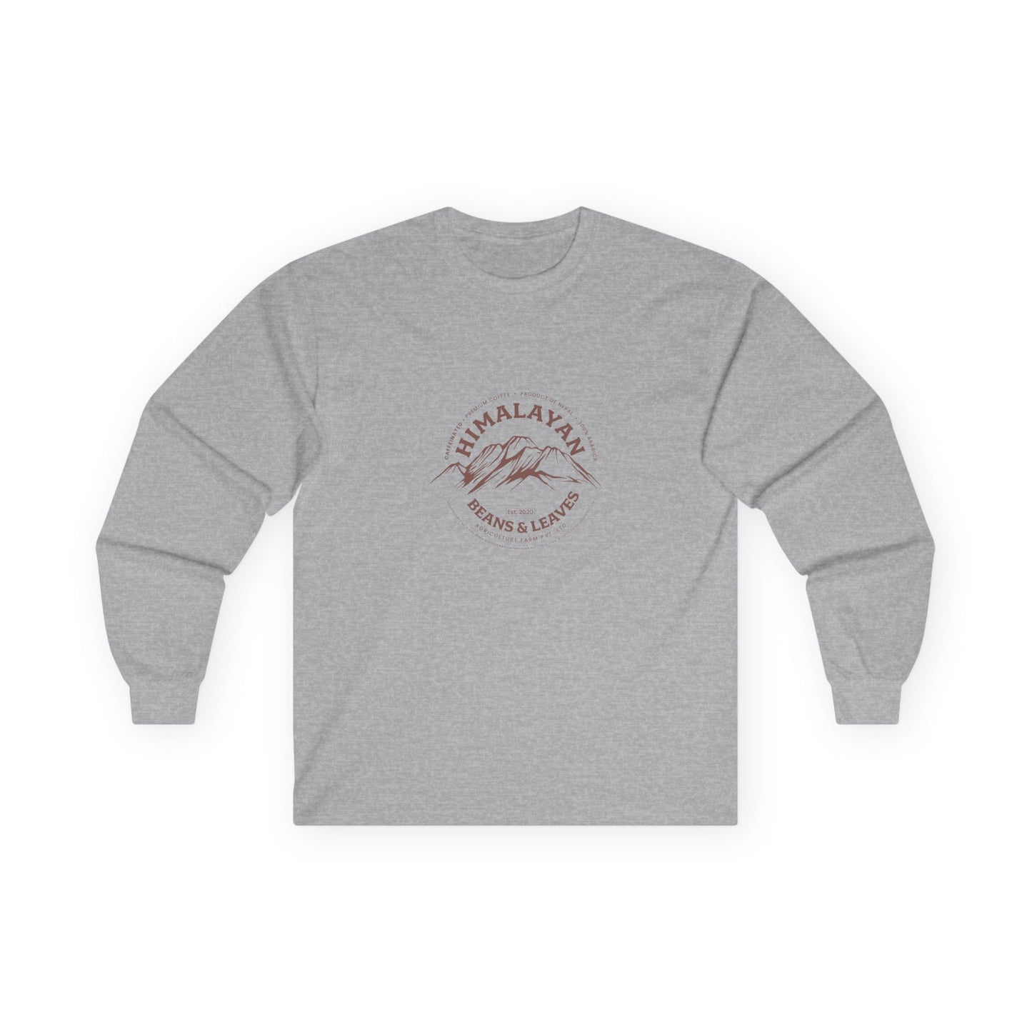 Himalayan Beans & Leaves Unisex Ultra Cotton Long Sleeve Tee