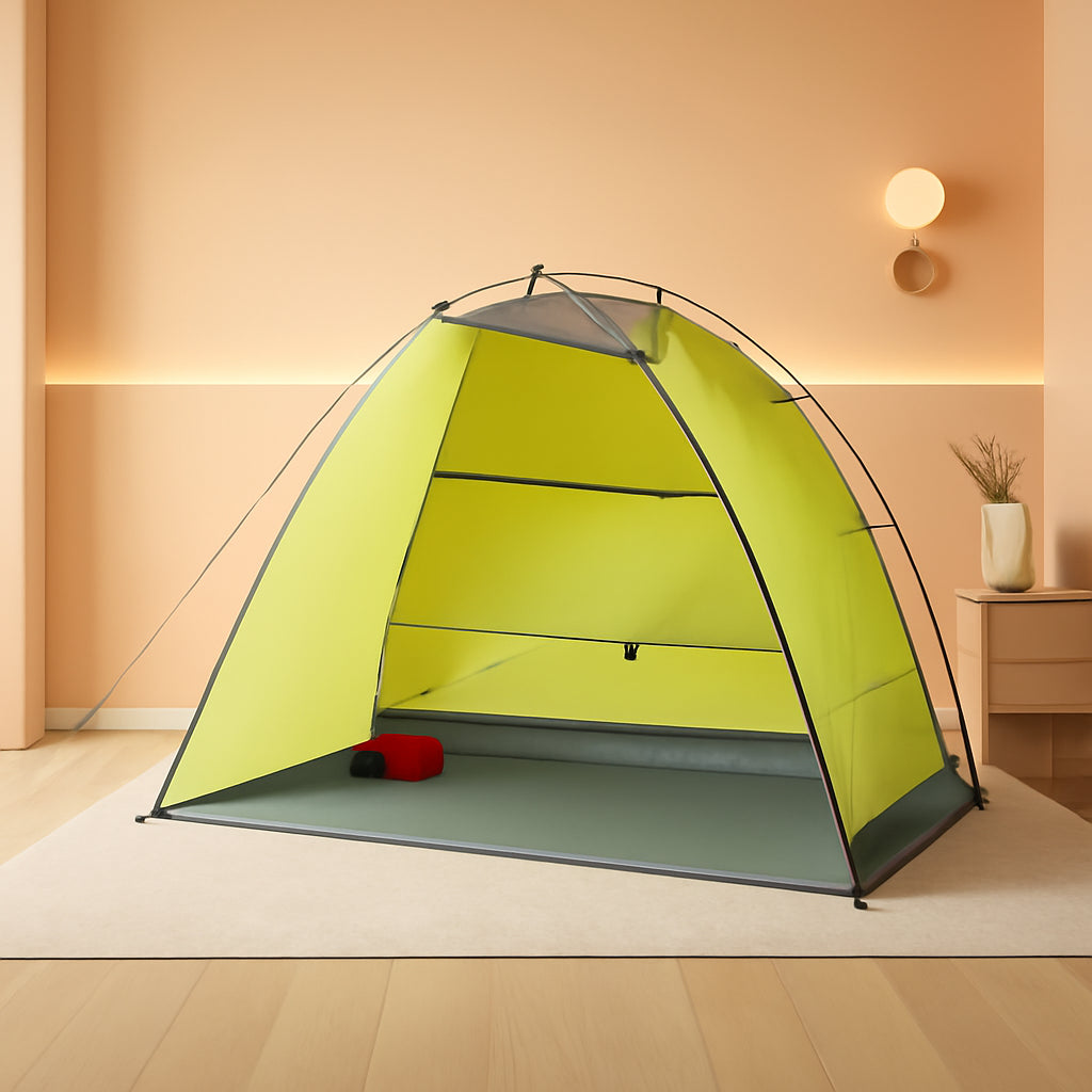 8-Foot SPF 50 Canopy Umbrella For Camping And Beach Use