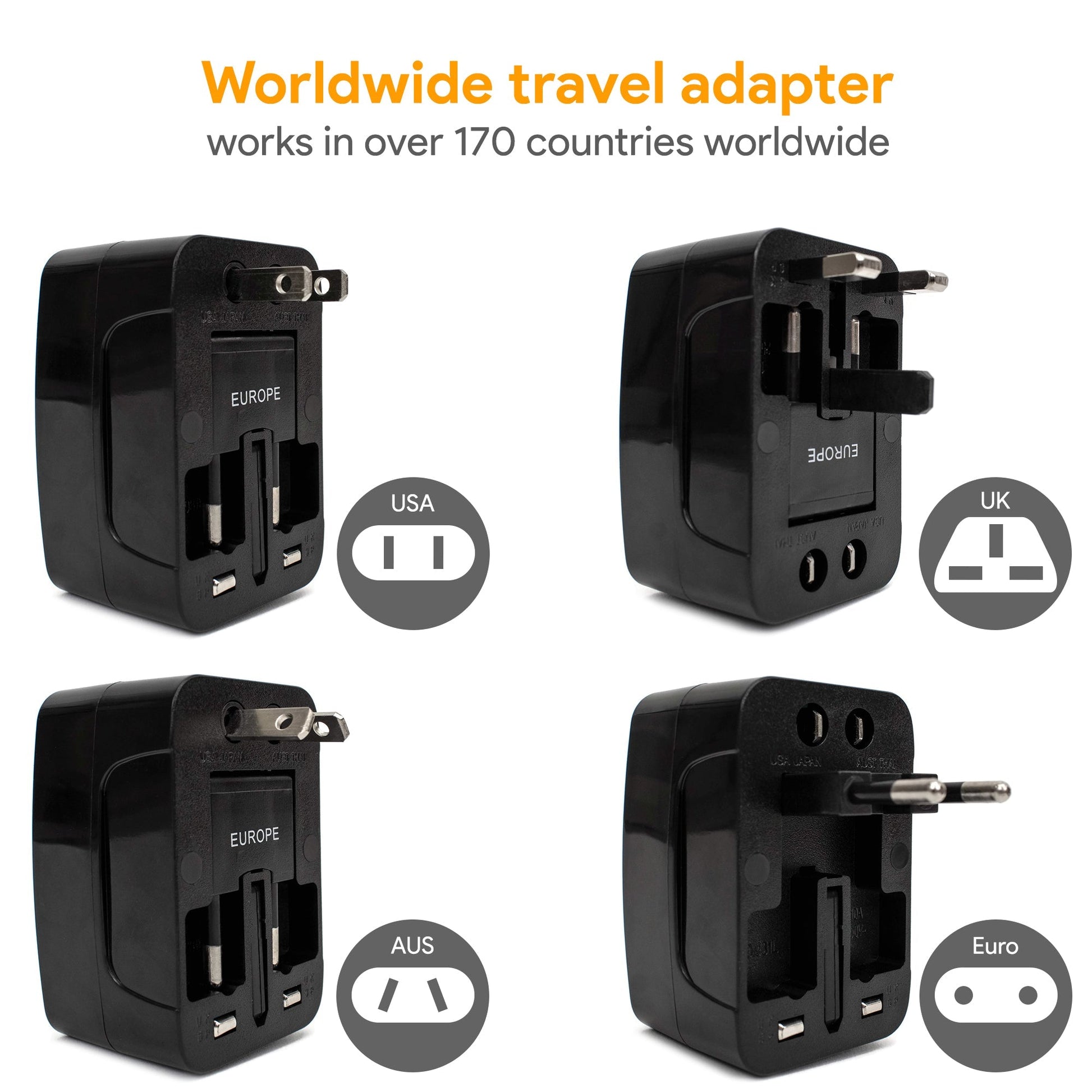 Surge Protected Travel Power Adapter-2