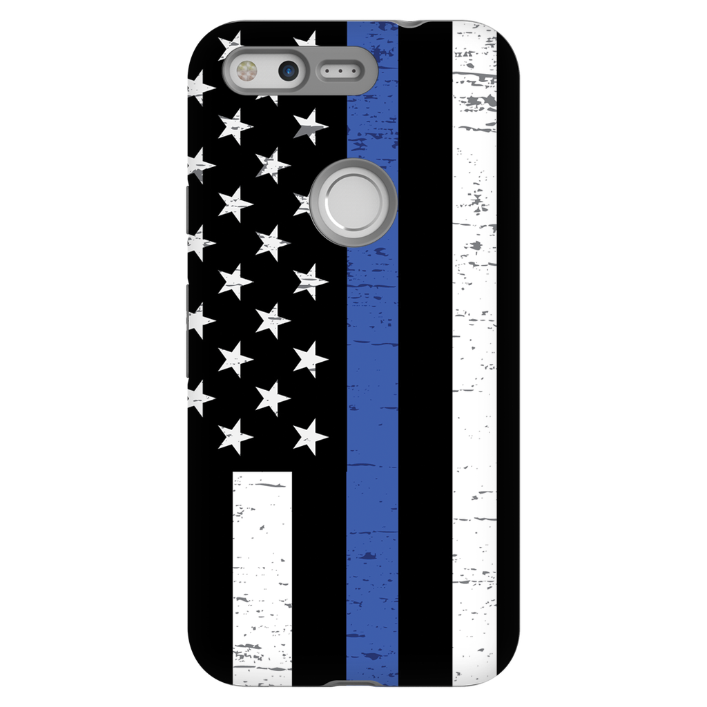 Thin Blue Line Phone Cases