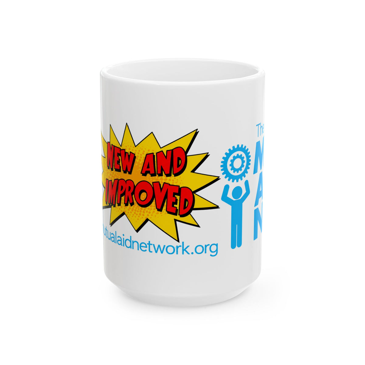 Mutual Aid Network - Ceramic Mug, (11oz, 15oz)