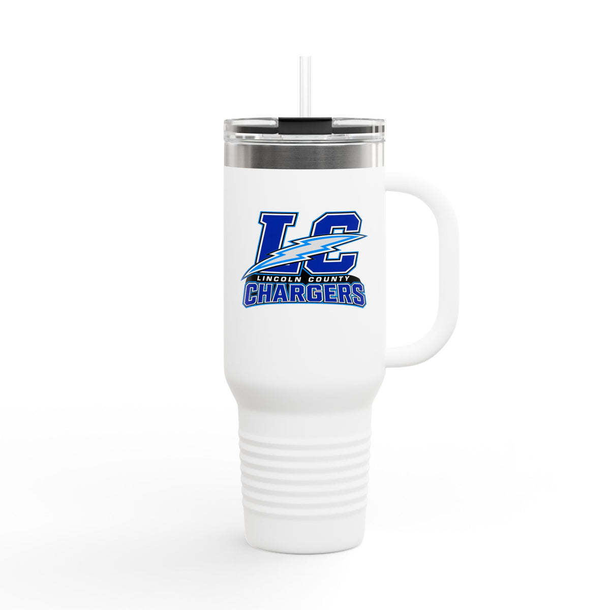 LC Chargers Insulated Travel Mug, 40oz