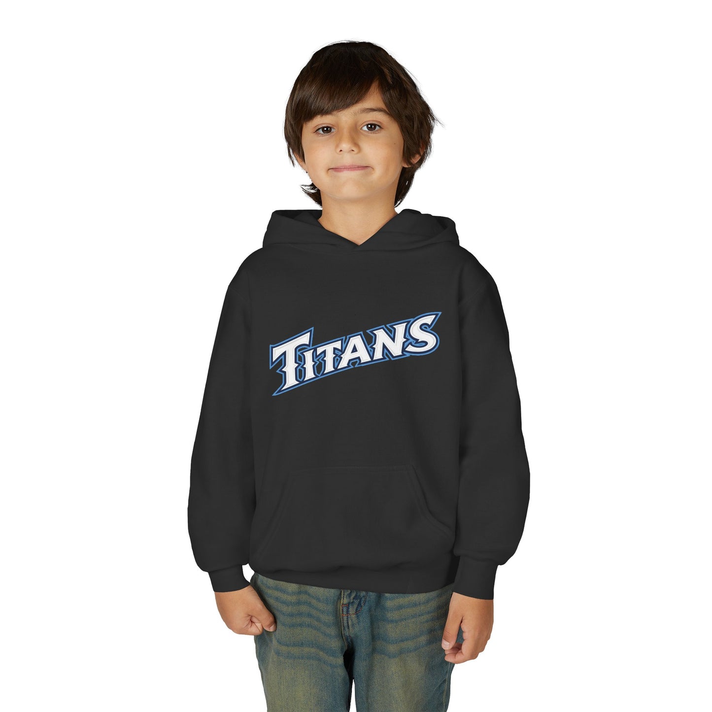 Titans Softball Youth Heavy Blend Hooded Sweatshirt