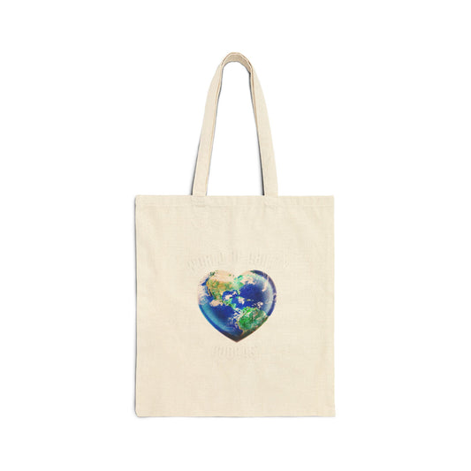World Ability Network Cotton Canvas Tote Bag