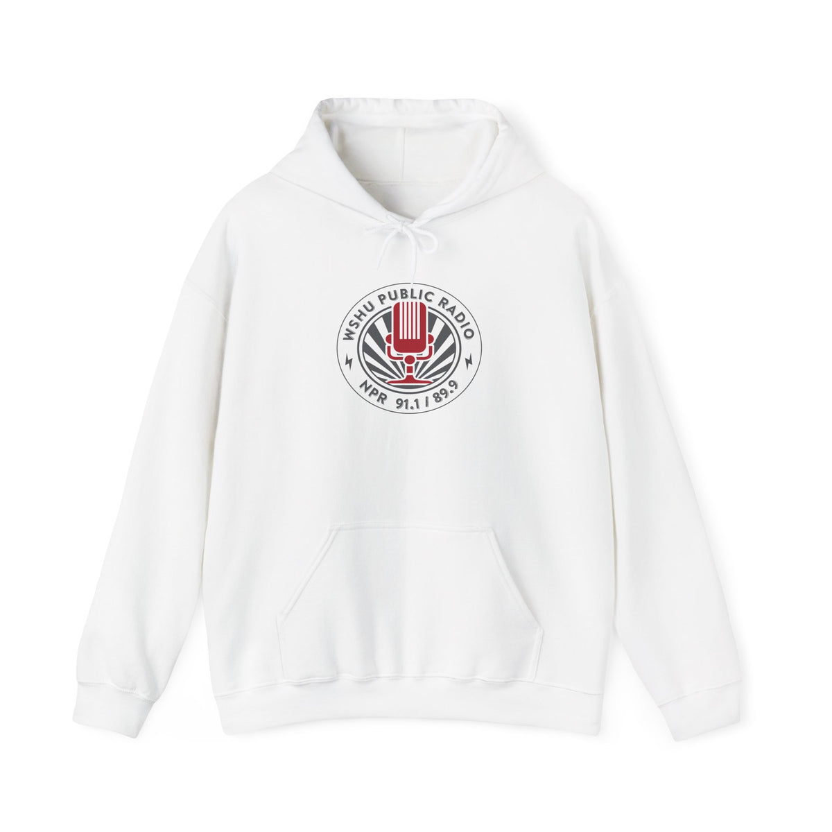 WSHU Radio Microphone Unisex Heavy Blend™ Hooded Sweatshirt