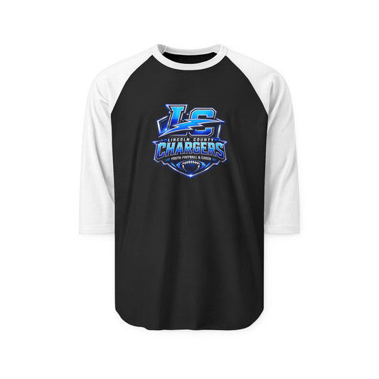 LC Chargers Unisex Three-Quarter Sleeve Raglan Shirt