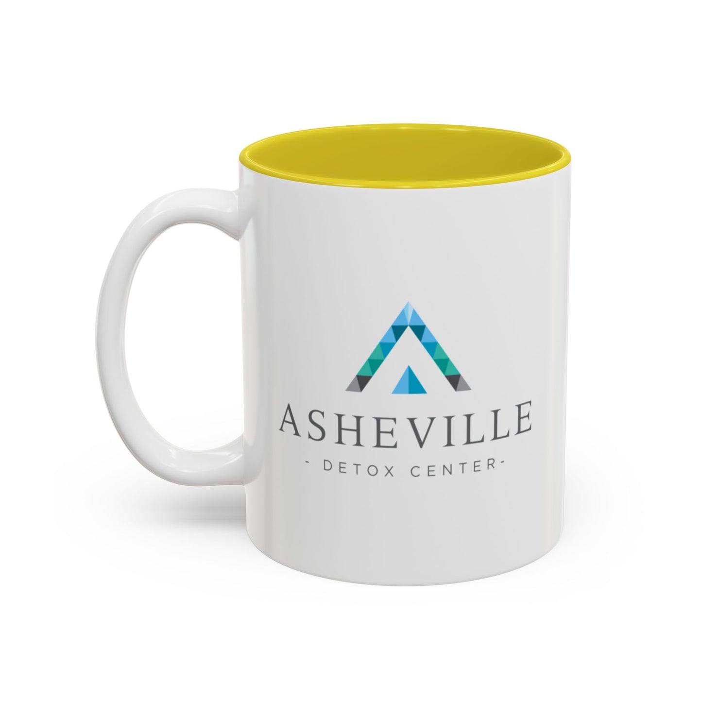 Asheville Detox Center Two-Tone Accent Mug (11oz, 15oz)