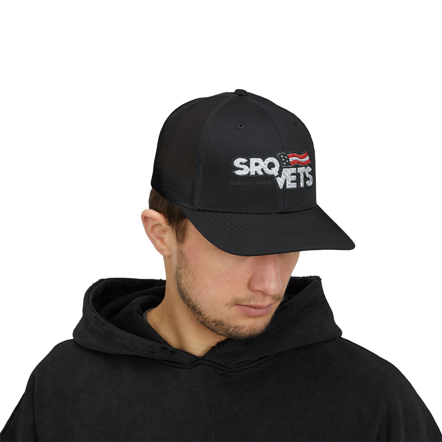 SRQVETS Snapback Trucker Cap