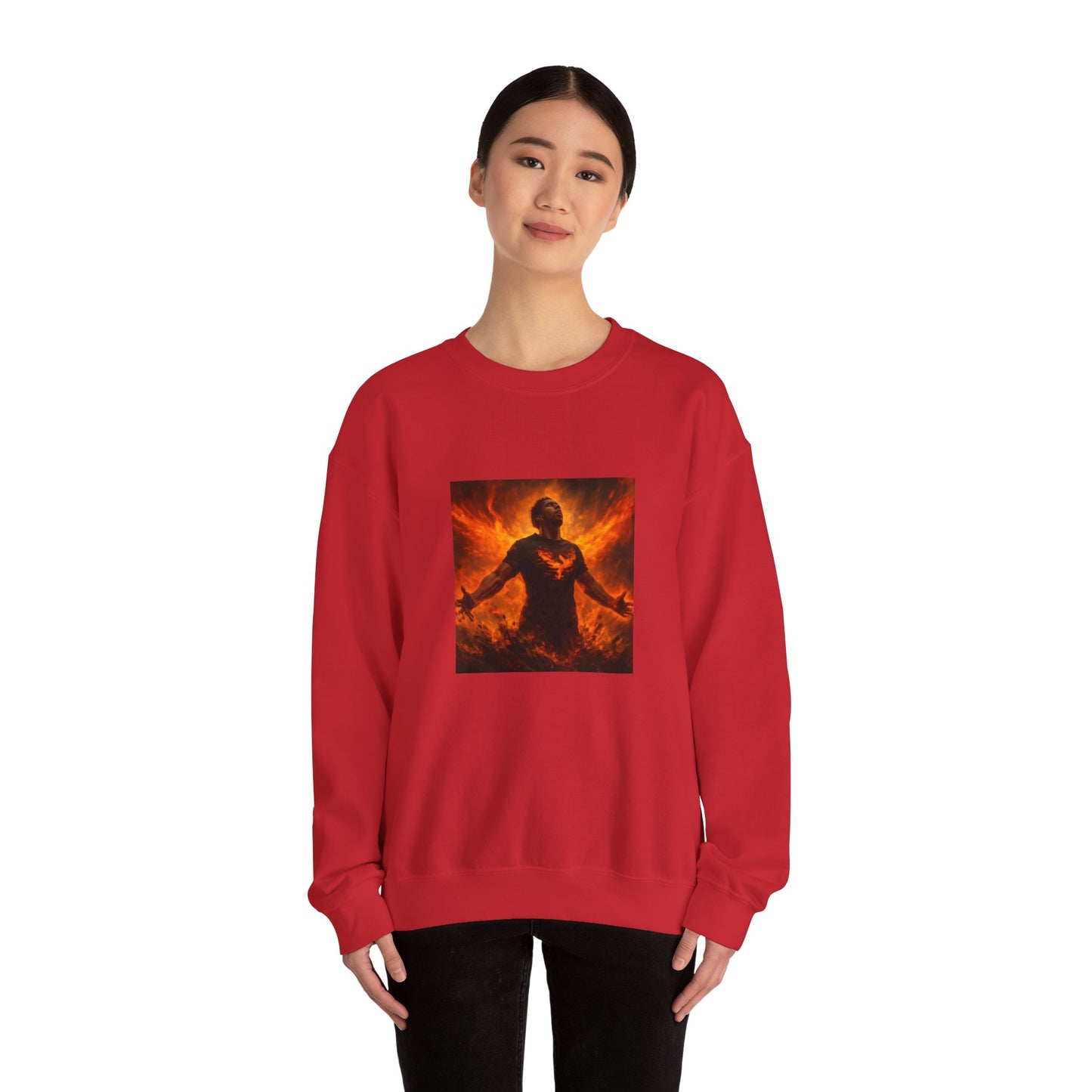 The Rise of the Phoenix Festival Unisex Heavy Blend™ Crewneck Sweatshirt