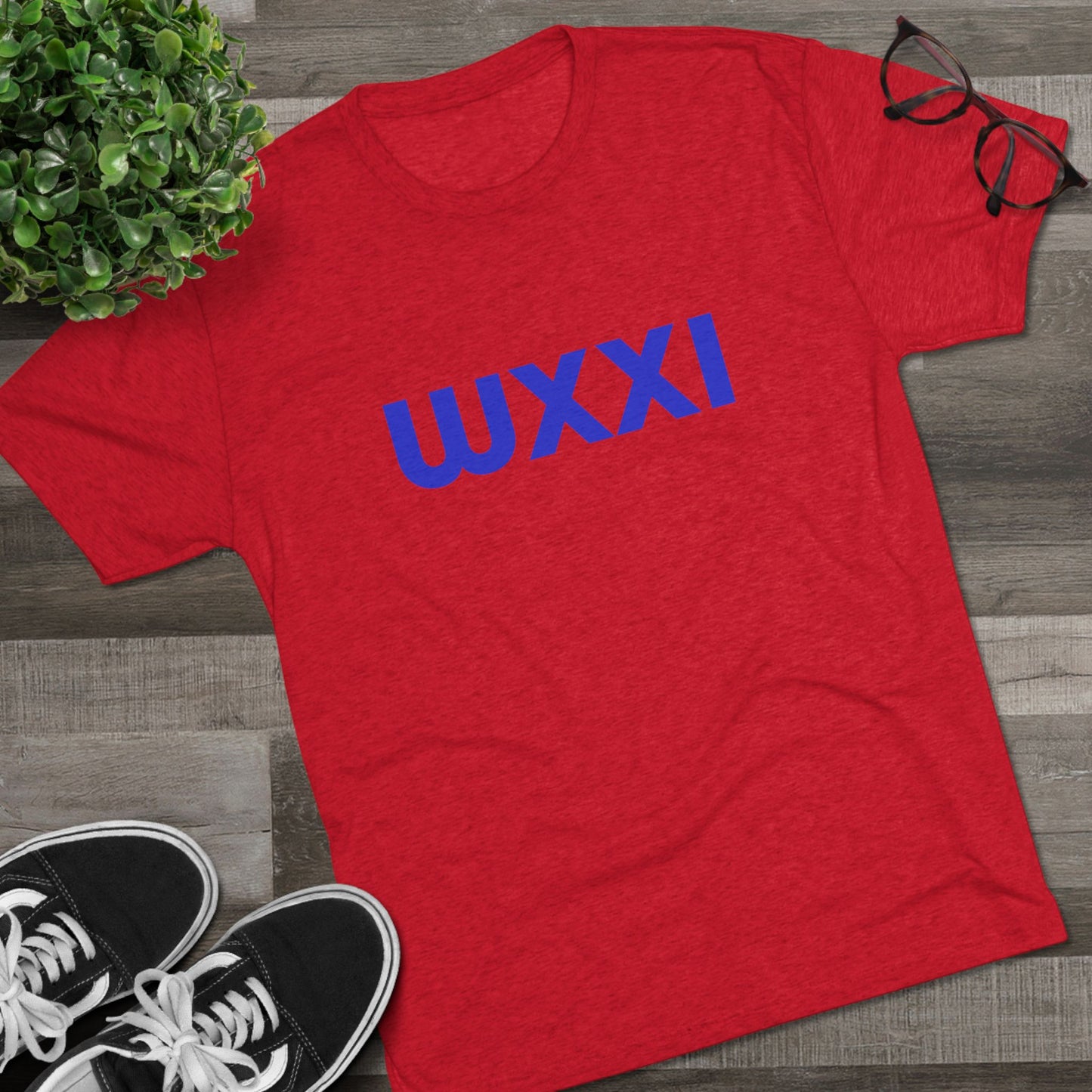 WXXI Men's Tri-Blend Crew Tee