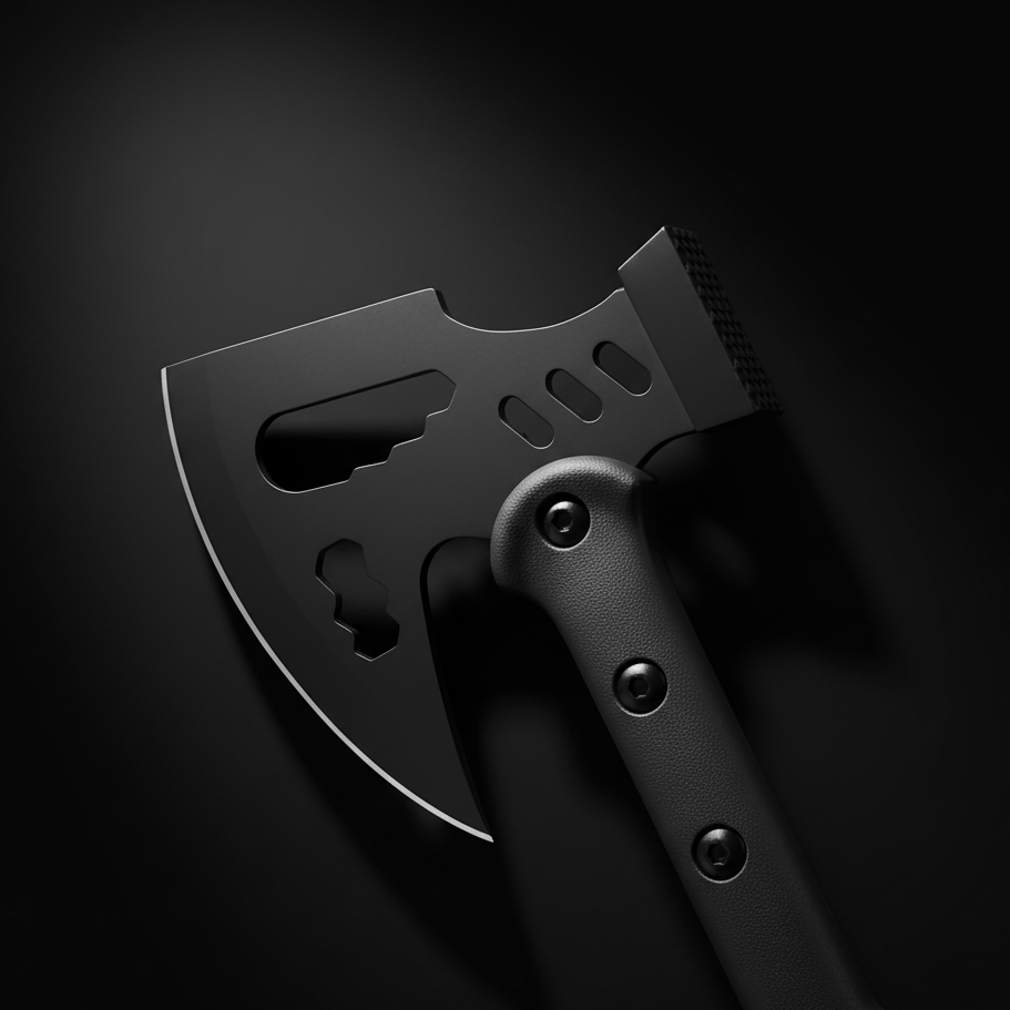 Stainless Steel Multi-Functional Survival Axe & Hammer | Outdoor Camping, Rock Climbing & Adventure Tool-1