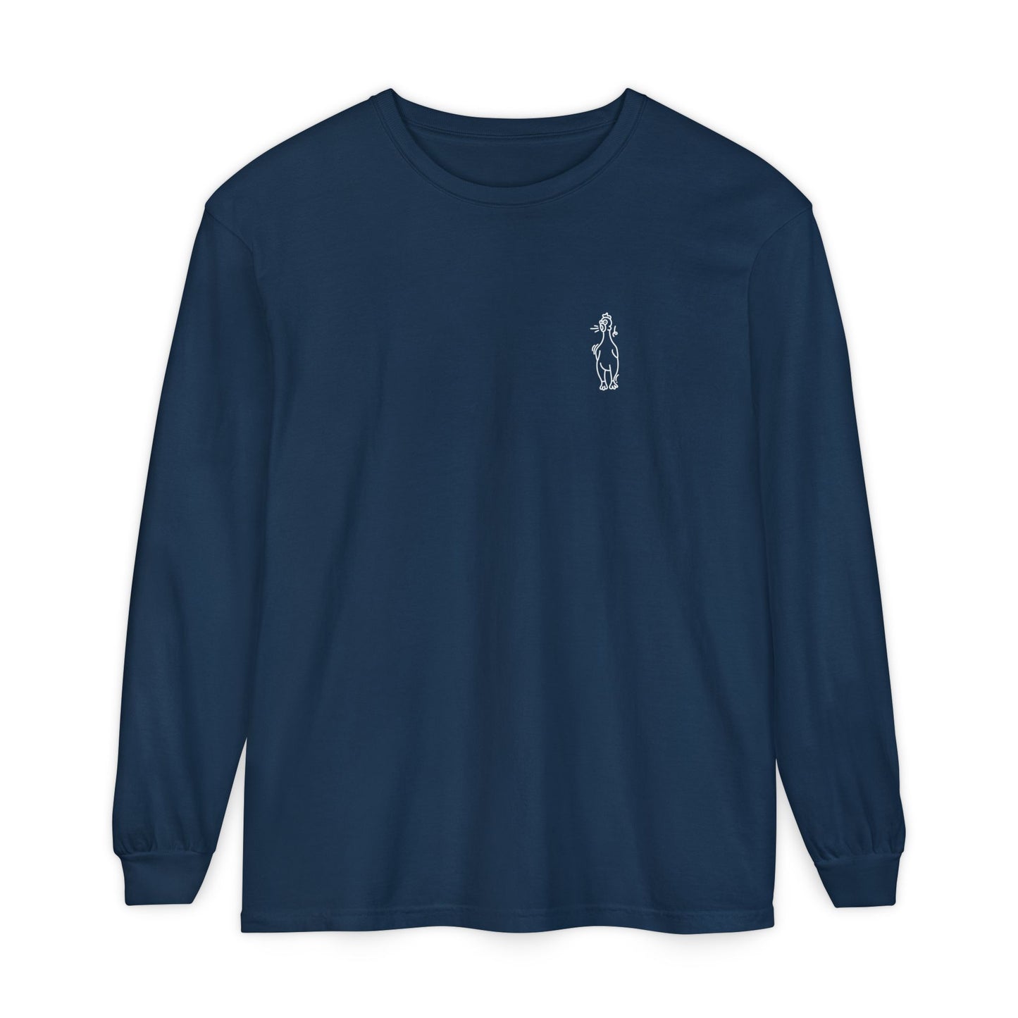 Westie Merch Unisex Garment-dyed Long Sleeve T-Shirt