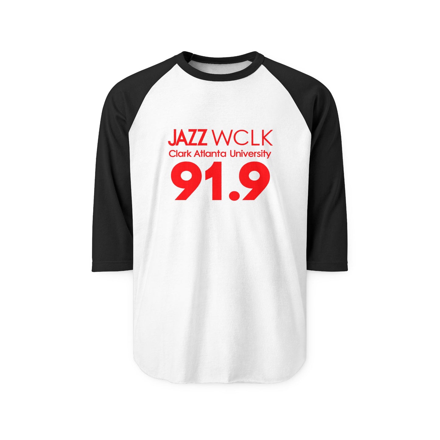 Jazz WCLK Unisex Three-Quarter Sleeve Raglan Shirt