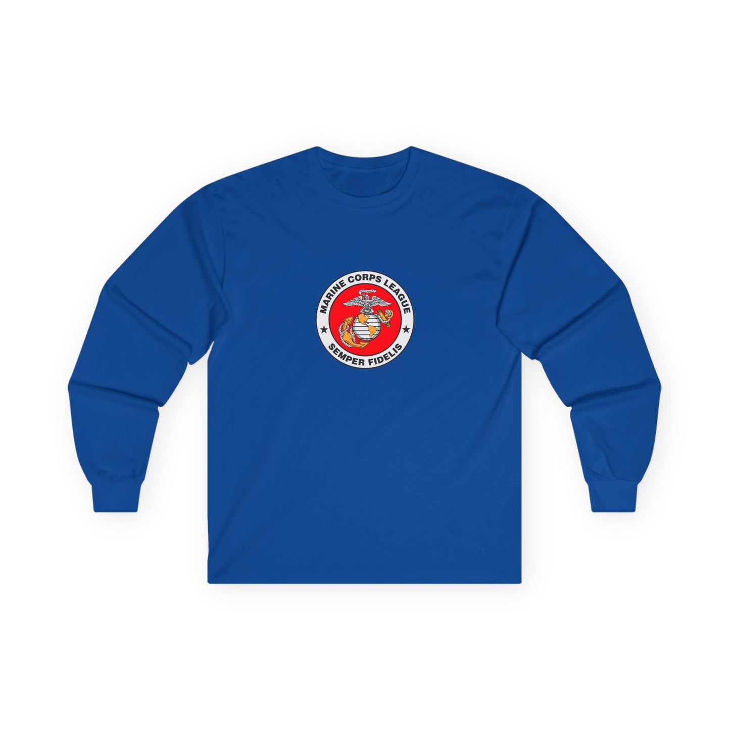 Marine Corps League Unisex Ultra Cotton Long Sleeve Tee