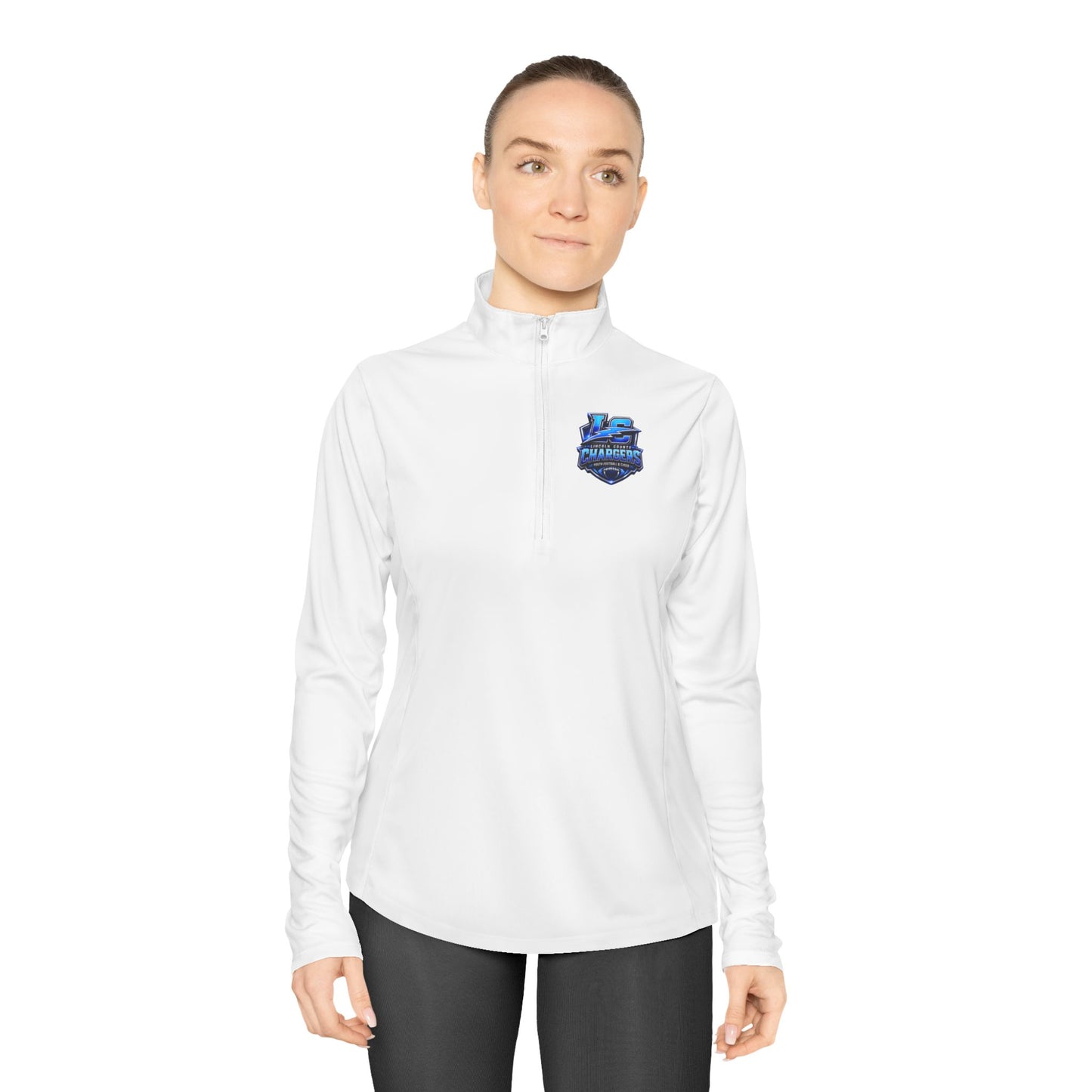 LC Chargers Ladies Quarter-Zip Pullover