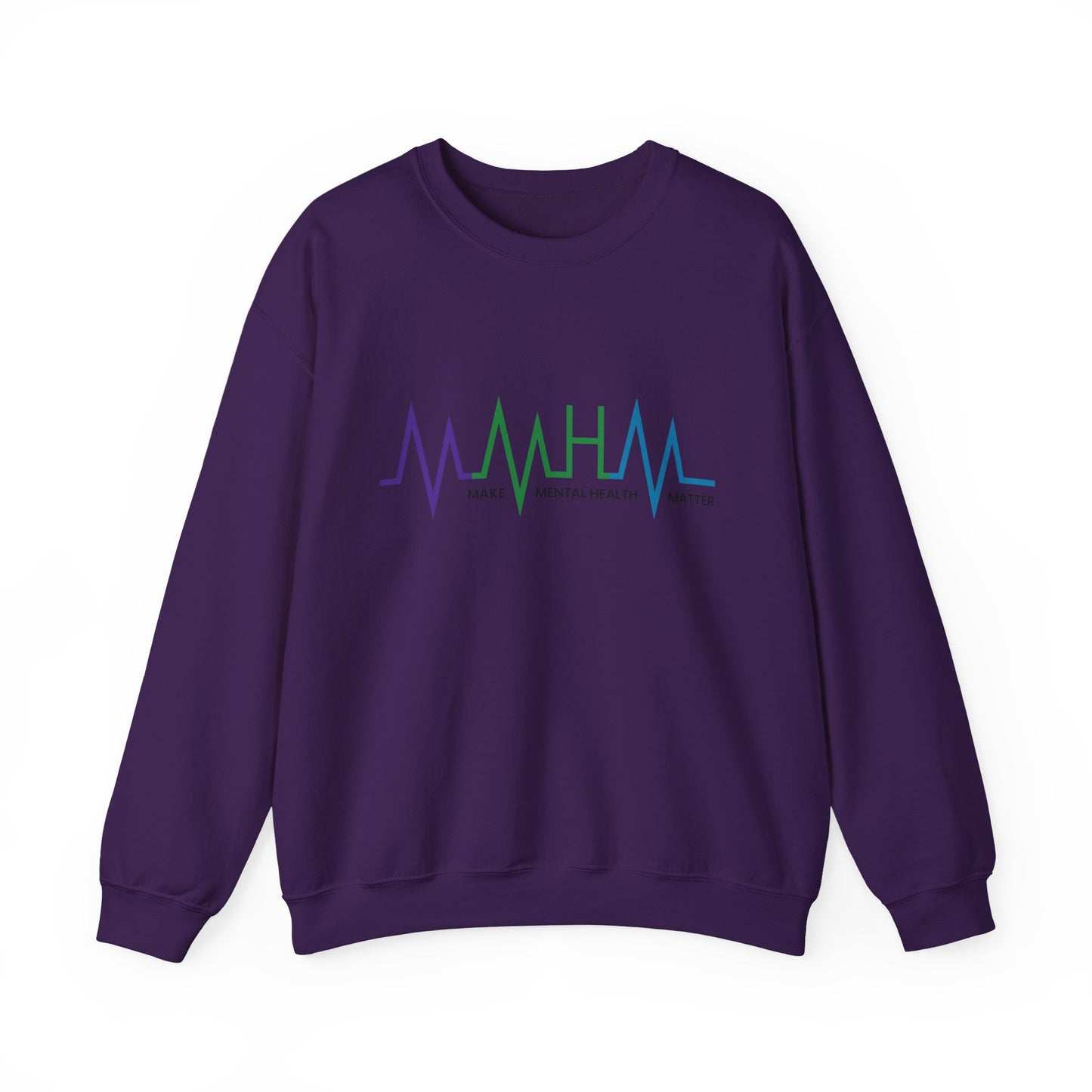 Make Mental Health Matter Unisex Heavy Blend™ Crewneck Sweatshirt