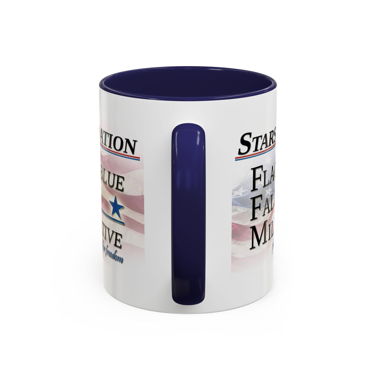 Stars Stripes 4 Ever Foundation Accent Coffee Mug (11, 15oz)