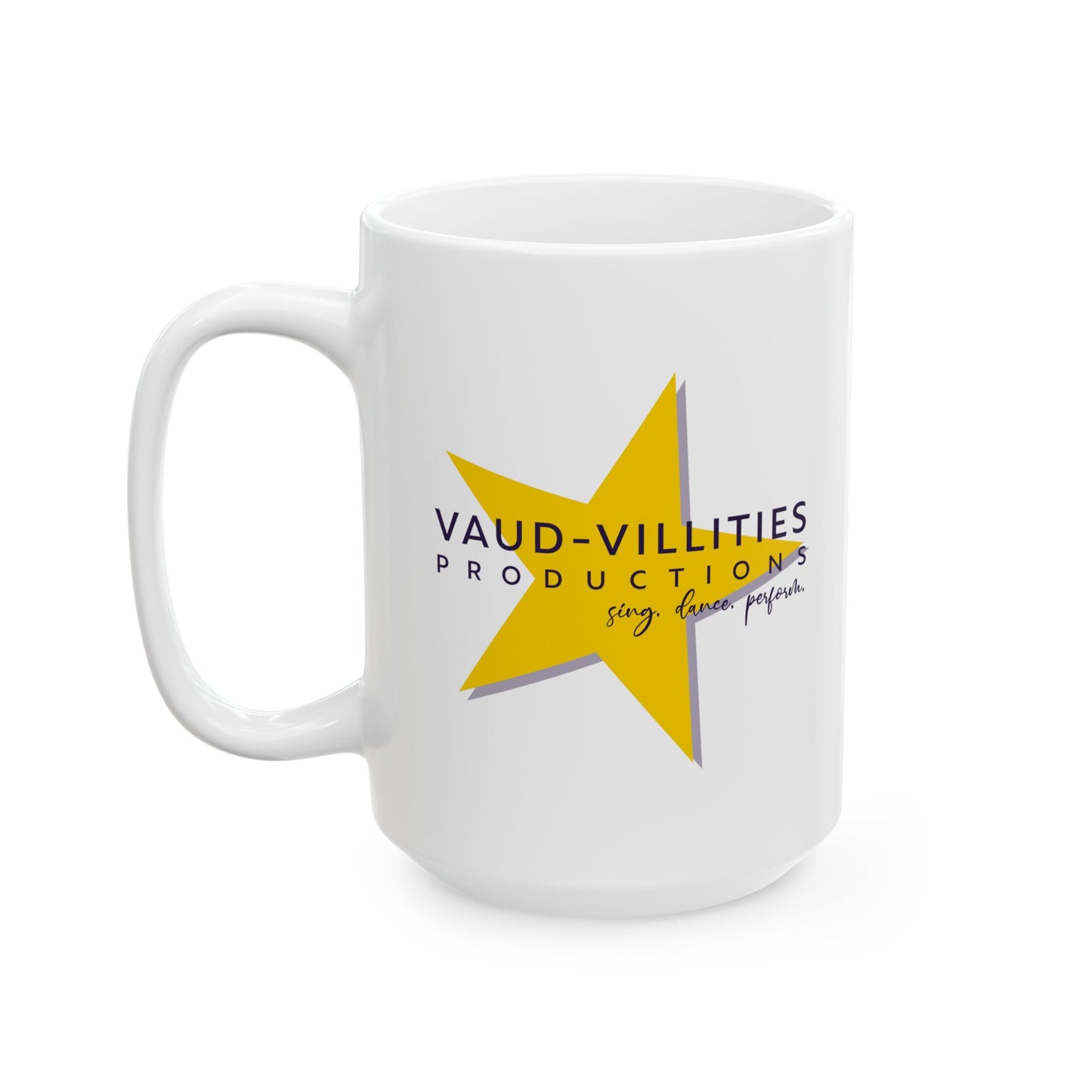 Vaud-Villities Productions Ceramic Mug, (11oz, 15oz)