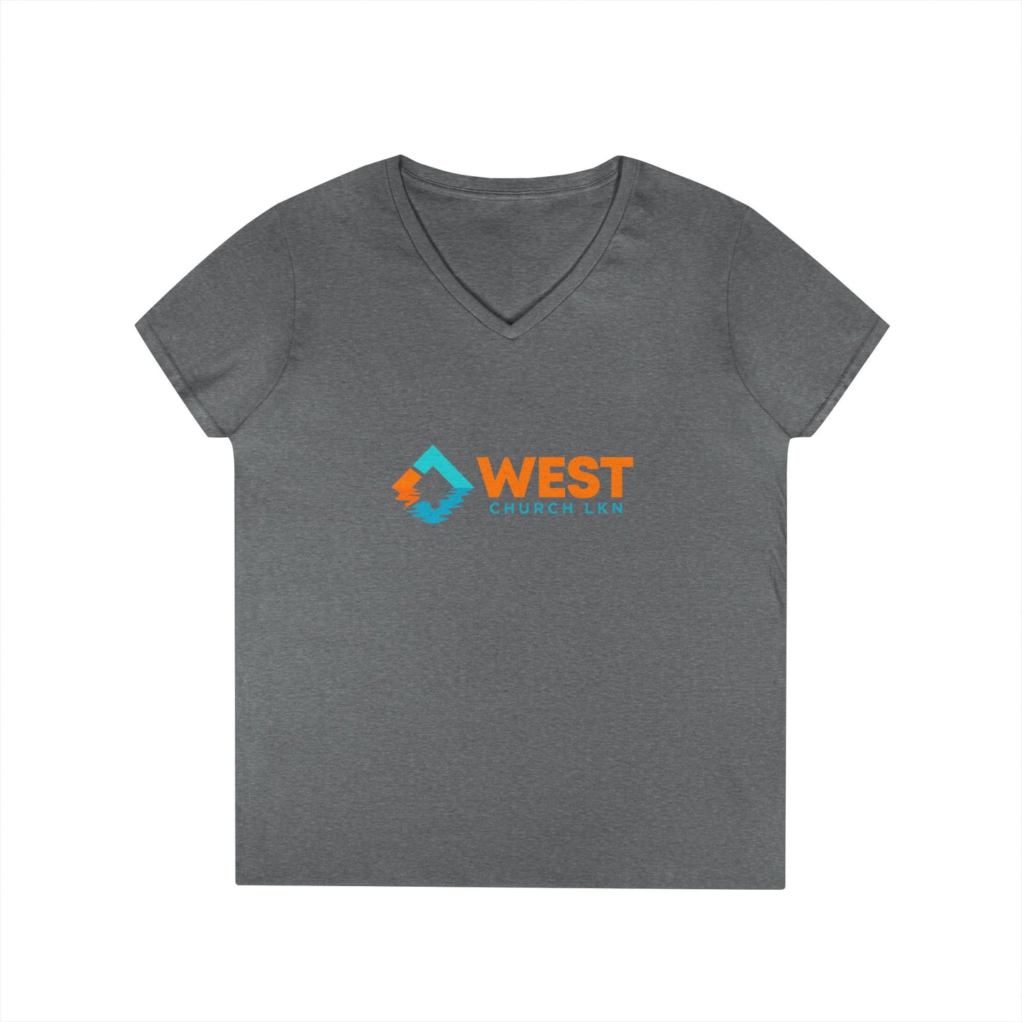 West Church LKN Ladies' V-Neck T-Shirt