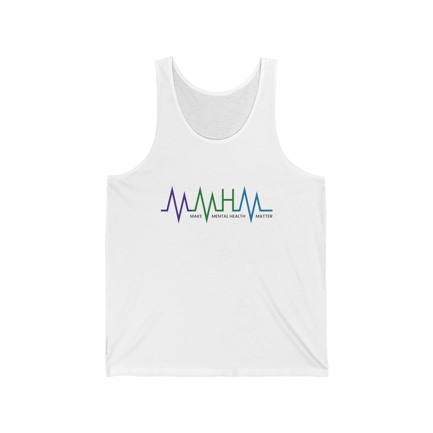 Make Mental Health Matter Unisex Jersey Tank