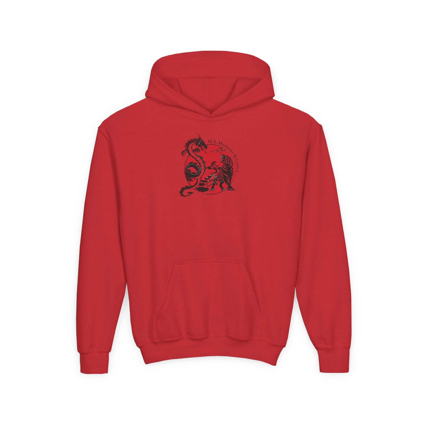 U.S. Hapkido Alliance Youth Heavy Blend Hooded Sweatshirt